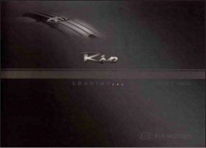 2004 KIA Rio Owners Manual